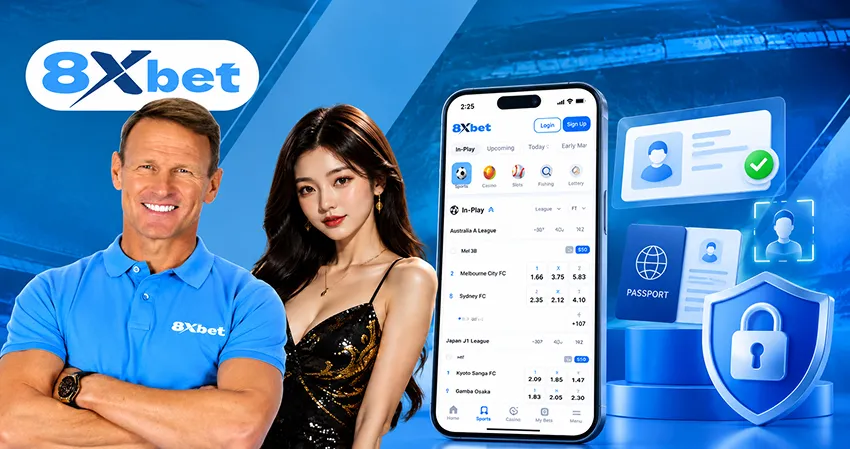 KYC 8xbet và xác minh tài khoản khi rút tiền