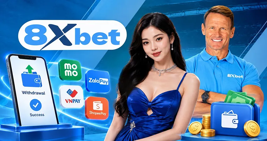 Rút tiền 8xbet qua ví điện tử
