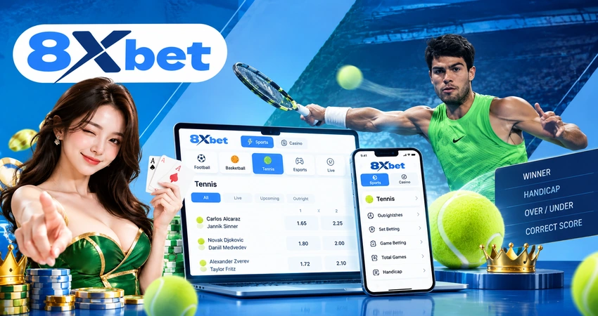 Các loại kèo phổ biến trong cá cược tennis
