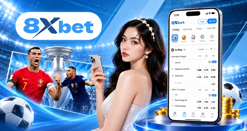 Đăng nhập 8xbet trên điện thoại bằng app